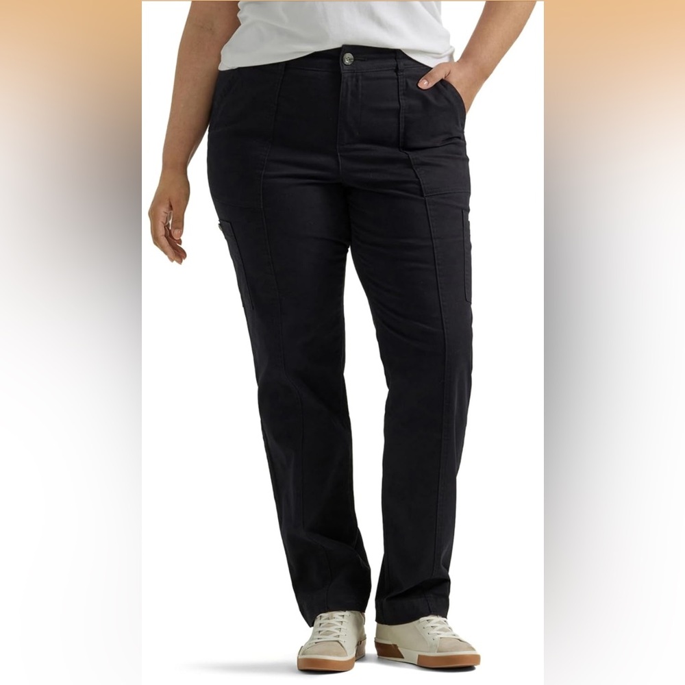 Lee Women Plus Size Ultra Luxe Comfort W/Flex to Go Utility Pants